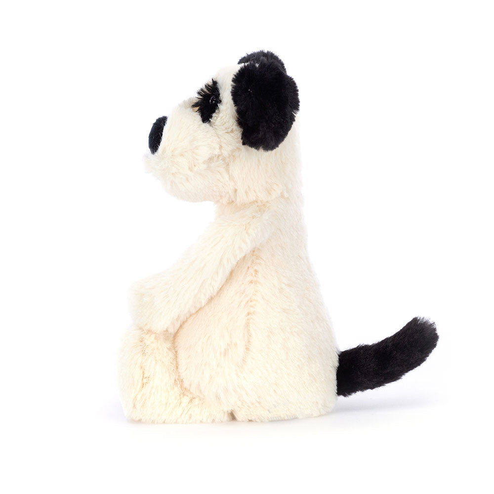 Jellycat Bashful Black & Cream Puppy Little