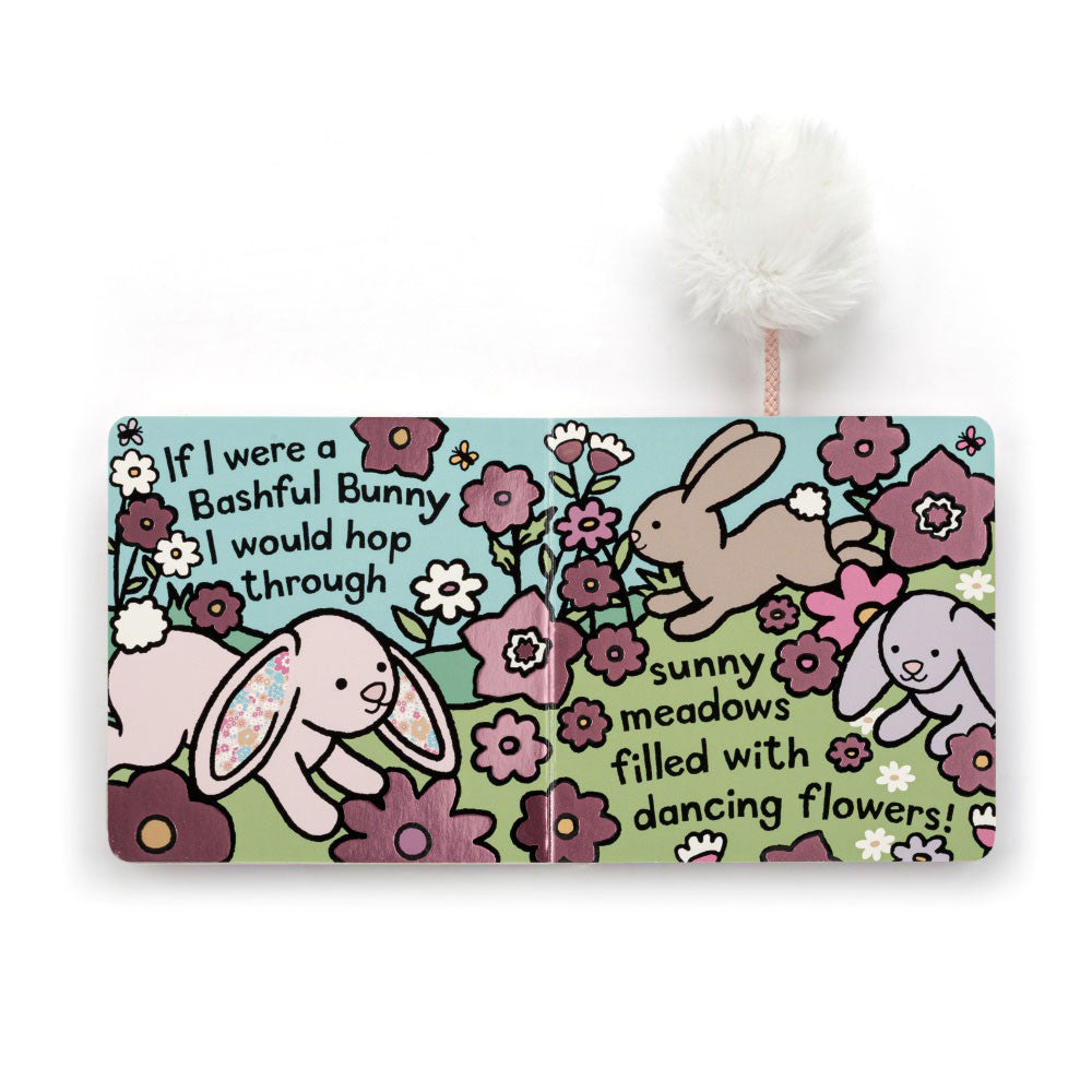 Jellycat If I were a Bunny Book Blush