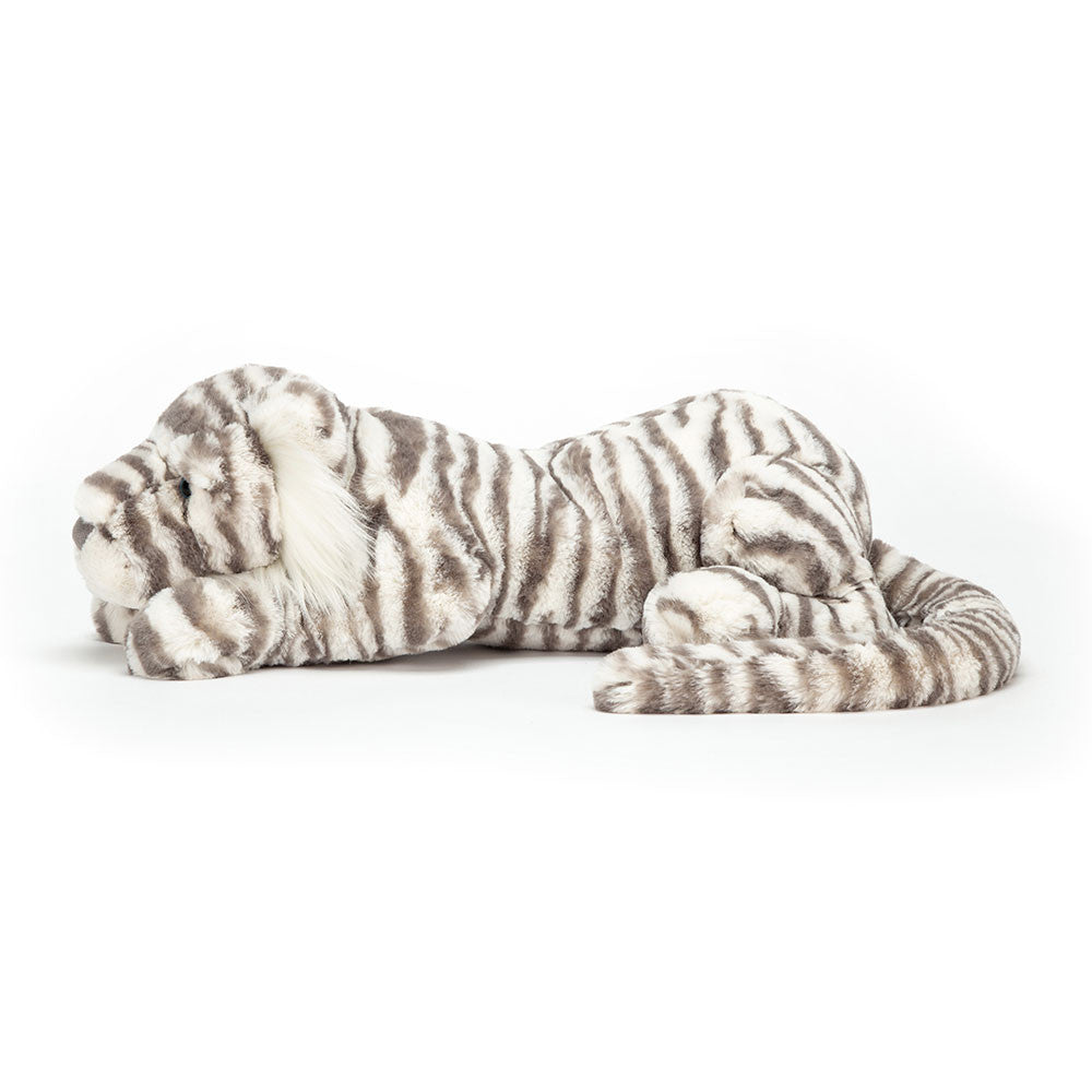 Jellycat Sacha Snow Tiger Little